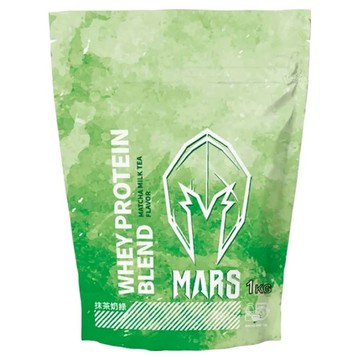MARS 戰神 混合式乳清蛋白 抹茶奶綠  1kg  1包