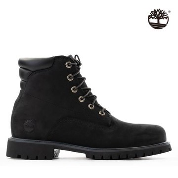 【任選2件38折】Timberland 男款黑色磨砂皮革6吋靴6939R001