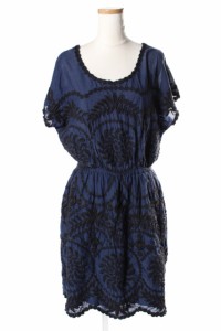 中古 ヌキテパ Ne Quittez Pas 半袖 刺繍 ワンピース Amy0513 レディース 通販 Lineポイント最大1 0 Get Lineショッピング