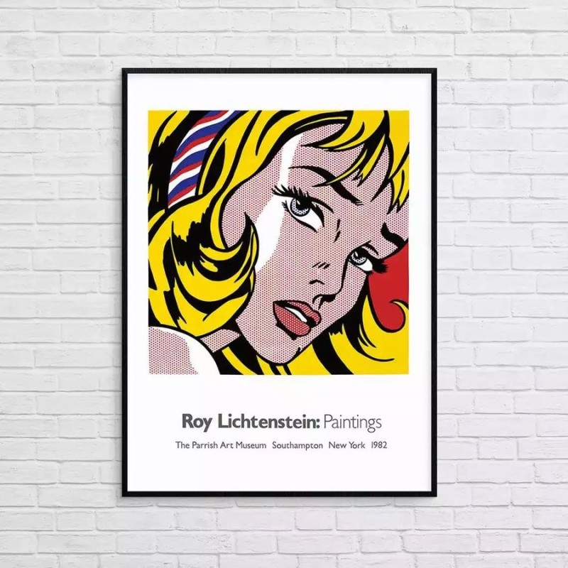 ROY LICHTENSTEIN ロイ・リキテンスタイン アートポスター - 美術品