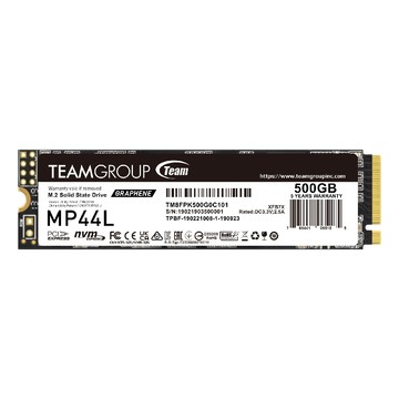 Team MP44L 500GB M.2 PCIe SSD 固態硬碟