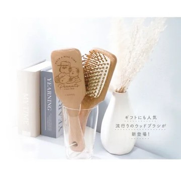 嘻嘻日貨🐾 現貨 日本限定 SNOOPY 史努比 OLAF歐拉夫 木質 髮梳 梳子