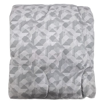 Wildfun 野放 石墨烯保暖四季毯被  140 x 200cm  幾何印花灰色
