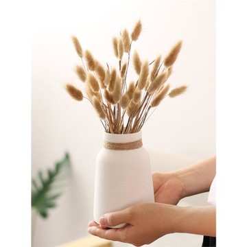 北歐花瓶ins風干花陶瓷家居日式簡約白色水培文藝客廳裝飾小擺件