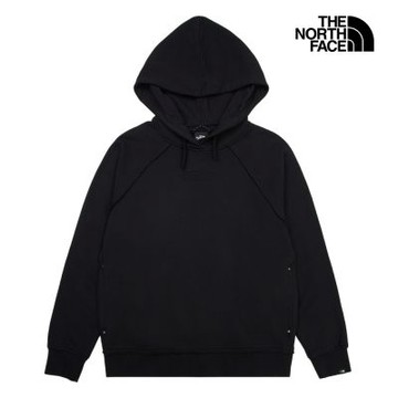 【The North Face 官方旗艦】 北面UE男款黑色長袖帽T｜8BTJJK3