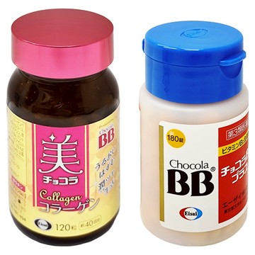 Eisai 衛采 Chocola BB Plus 180顆 + Chocola BB 膠原錠 120顆  1組  300顆