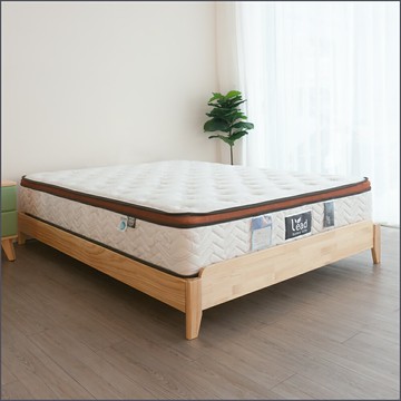 5尺實木(床底+床墊)二件式 雙人床架【119SET001-2】Leader傢居館119-BC002-2+115-A001-2