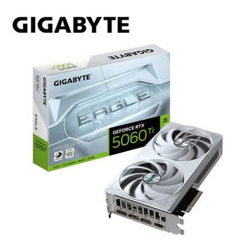 技嘉 RTX 5060 Ti EAGLE OC ICE 16G 顯示卡+技嘉 GP-UD850GM 白色 PG5W 850W金牌