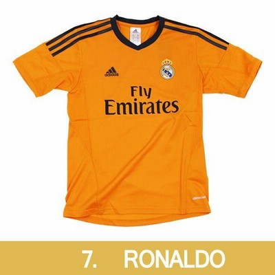 adidas製 レアルマドリード 2013/14 ロナウド 長袖ユニフォーム L