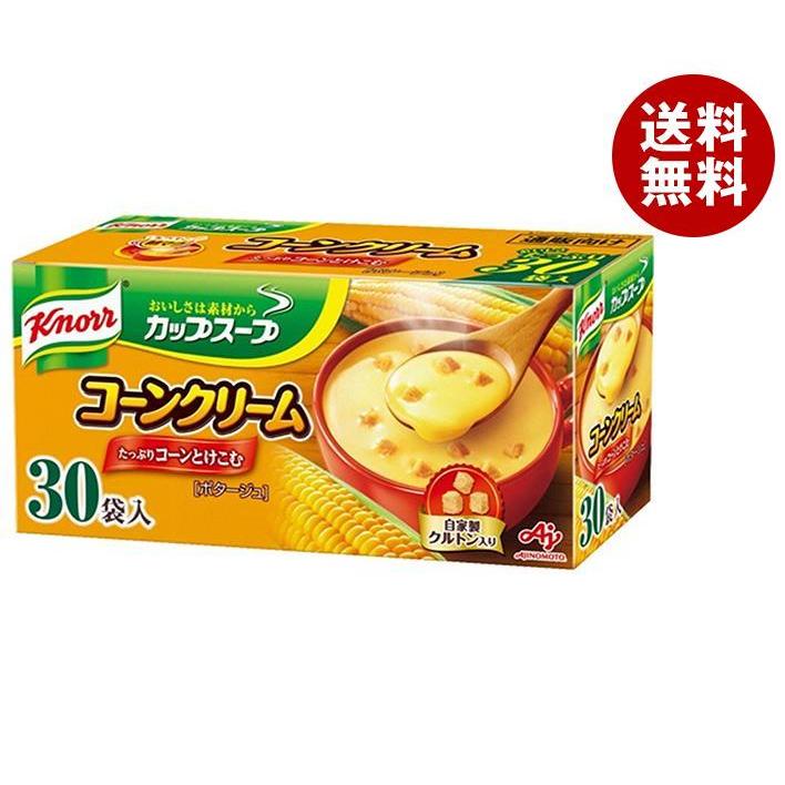 味の素 クノール カップスープ コーンクリーム (18.6g×30袋)×1箱入×(2ケース)｜ 送料無料