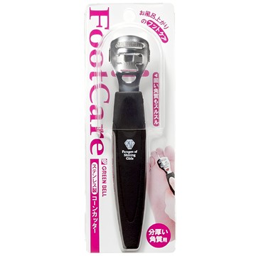 【日本綠鐘Greenbell】PSG不銹鋼刃足部息皮刮除刀-附贈德國製刀片(PSG-026)