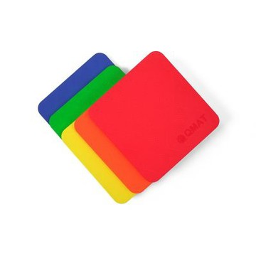 【QMAT】10-12mm手肘墊2入 台灣製(15*15cm 運動跪墊)