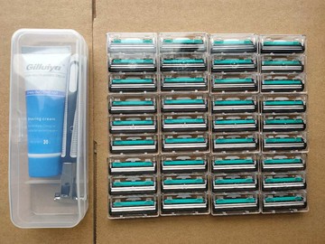 36刀片刮鬍刀雙層不鏽鋼刀片刮毛刀熱銷