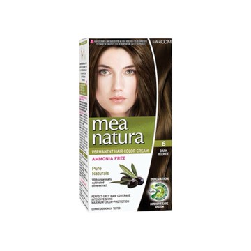 mea natura 美娜圖塔 植萃橄欖染髮劑(6號-深咖啡色) 60g (MEA005)