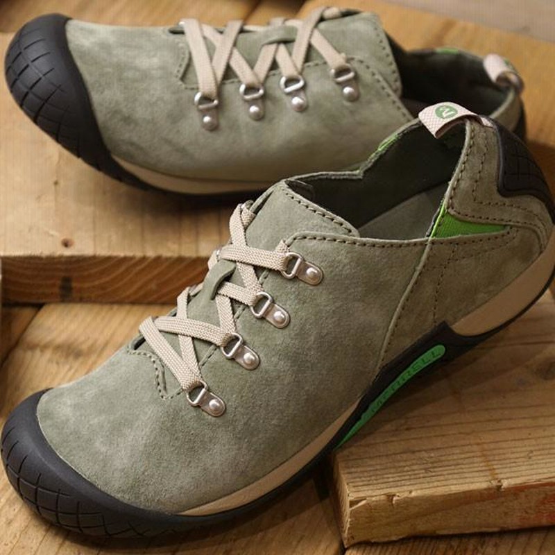 メレル MERRELL スニーカー パスウェイ レース M PATHWAY LACE J6002175 メンズ ローカット トレッキングシューズ  OLIVE グリーン系 | LINEブランドカタログ