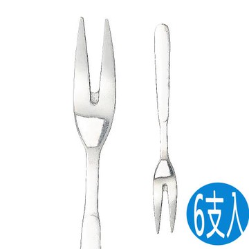316湛水果叉/叉子/金屬叉(6入)