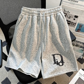 【PRPN】女生短褲 韓系短褲 高腰短褲 五分短褲 純棉短褲 抽繩短褲 印花短褲 夏天短褲 闊腿短褲 休閒短褲女
