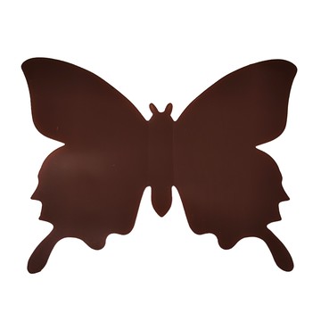 iINDOORS 英倫家居 3D迷人蝴蝶 12個  棕色  6cm + 12cm