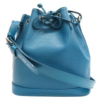 LOUIS VUITTON LV 路易威登 藍色 EPI水波紋 水桶包 肩背包 M40846 【二手名牌BRAND OFF】