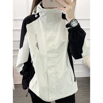 2025春秋季沖鋒衣男女三合一可拆卸加絨加厚兩件套旅游戶外登山