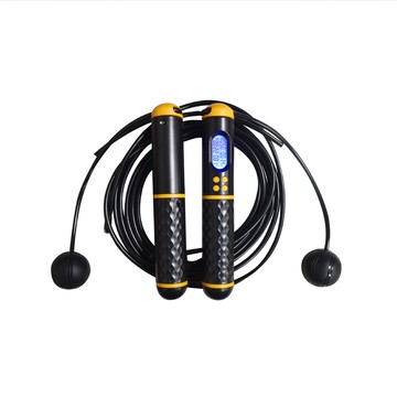 【Healgenart】無線電子計數跳繩 可調式跳繩