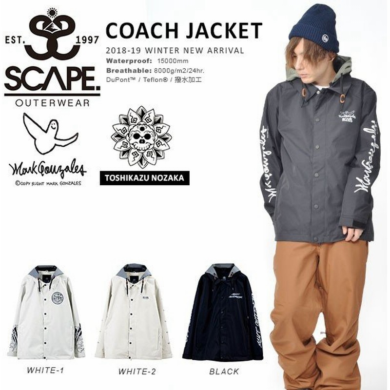 超超お得】Scape×Mark Gonzalez スノーボードウエア