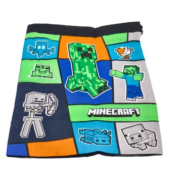 Skater 卡通束口式牙刷收納袋  205 x 148mm  Minecraft