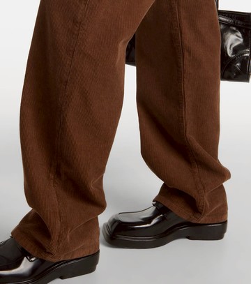 Prada Cotton corduroy wide-leg pants