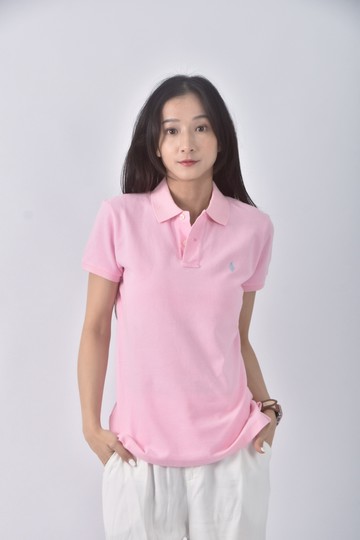 (M) polo ralph lauren棉質純棉粉色短袖上衣