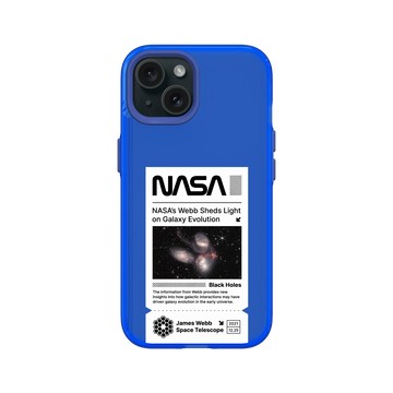 iPhone 15 Clear 激光藍 - NASA - NASA's Space Telescope - Stephan's Quintet