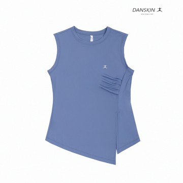 【Danskin】藍色網洞透氣背心 X5WVS171
