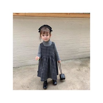 2025新款兒童德絨打底衫春秋薄款洋氣女童長袖t恤寶寶半高領上衣