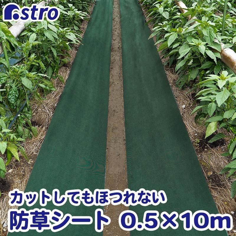 89%OFF!】 防草シート 約7年 砂利下防草シート 緑 0.5mx20m 4層構造をもつ 強力な防草対策専用不織布 デュポン社製 ザバーン ※ 使用  丈夫で突き抜けに強く砂利の下敷きにも 住宅周りの防草対策に