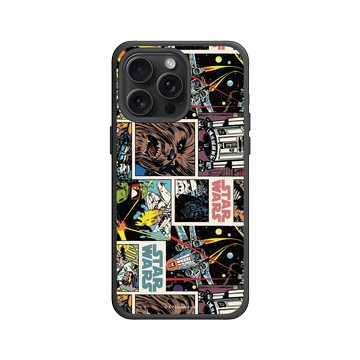 iPhone 15 Pro Max SolidX 黑 - 迪士尼-星際大戰 Star Wars - 漫畫展開-漫畫系列