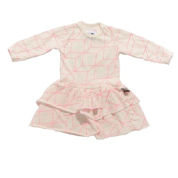 2014秋冬 NUNUNU 網格蛋糕式洋裝