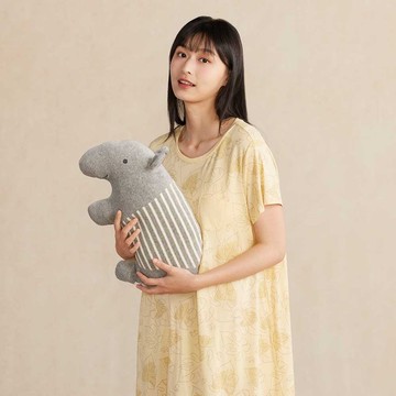 馬來貘午安枕-迷霧灰