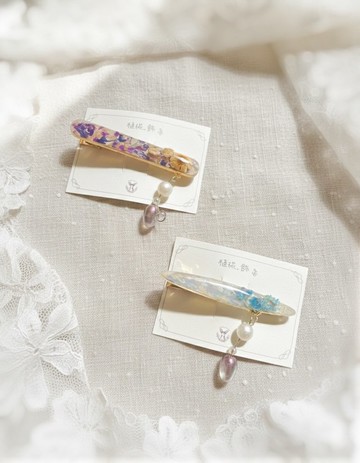 花園時光 手作鴨嘴髮夾 | 植椛。飾 小眾設計品牌