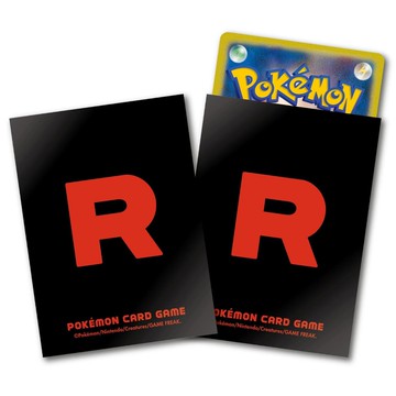 【POKEMON 寶可夢】寶可夢中心限定 PTCG 寶可夢 造型 卡套 火箭隊 R標誌