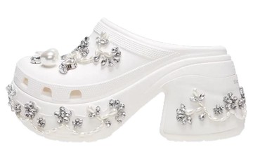 SIMONE ROCHA X SIREN CLOG WHITE