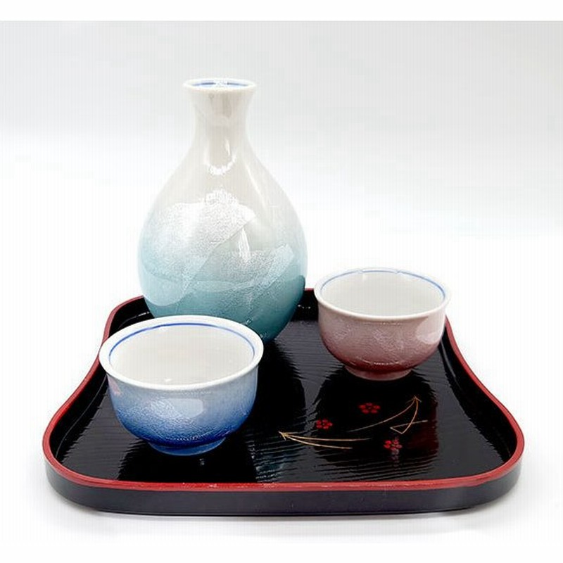 九谷焼 色銀彩 盆付き半酒器 銀箔 徳利 盃 杯 猪口 ぐい呑み お酒 日本酒 ペアセット 記念品 御祝い おしゃれ 母の日 通販 Lineポイント最大0 5 Get Lineショッピング