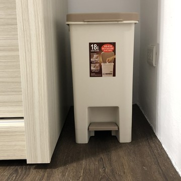 真心良品   keyway  杜克18l腳踏式垃圾桶2入組