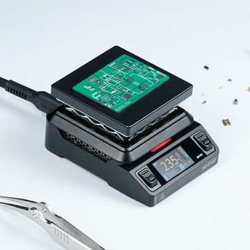 【可開發票】MHP50迷你恆溫加熱臺150W大功率支持PD/DC供電可設溫控曲線迴流焊