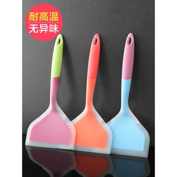 烙餅硅膠鏟子不粘鍋玉子燒專用耐高溫不傷鍋煎鏟炒菜鍋鏟油刷煎餅
