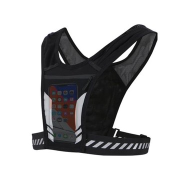 戶外運動背包大容量水壺夜跑步反光背心騎行透氣背包running vest
