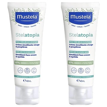 mustela 慕之恬廊 恬廊柔舒面霜  40ml  2條