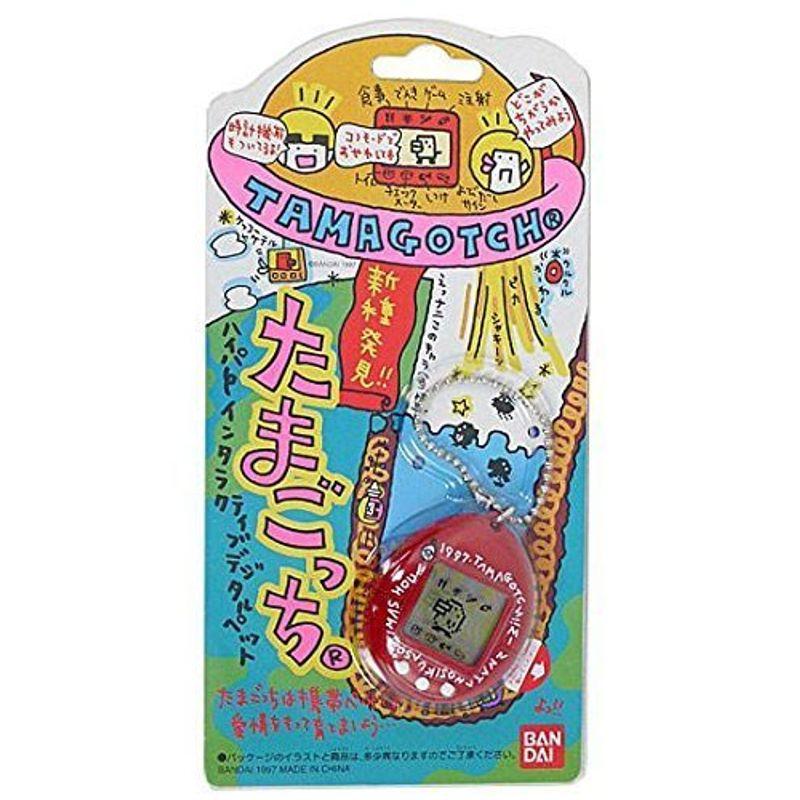 新種発見 たまごっち BANDAI 1997 レッド 赤