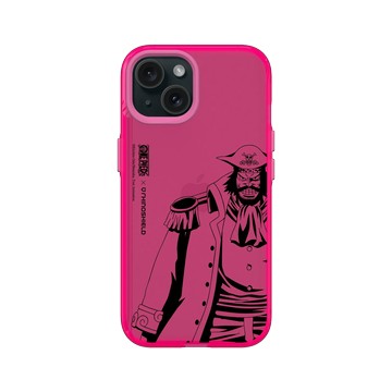 iPhone 15 Clear 粉漾桃 - 航海王 One Piece - 復刻系列-哥爾D羅傑
