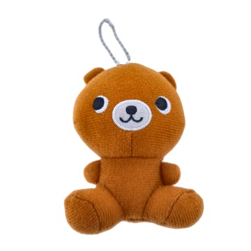 絨毛娃娃小熊防身警報器 半公尺內可發出100分貝聲音  1個