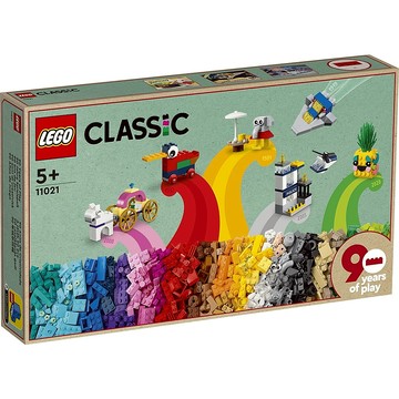 [樂享積木] [已停產沒貨] LEGO 11021 90週年紀念盒組  經典系列