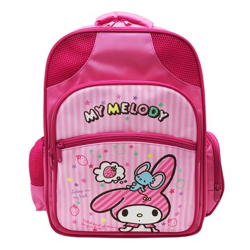 美樂蒂高級雙層書包  美樂蒂 粉色  30 x 40 x 15cm  1個